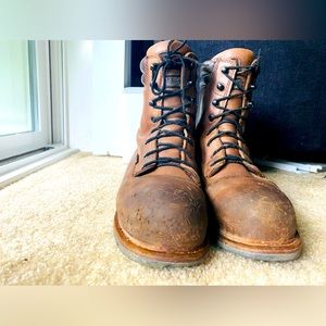 Red Wings steel toe boots